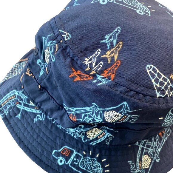 Patagonia Wavefarer Bucket Hat Clean Current TPool Sz Large Unisex - Picture 2 of 6